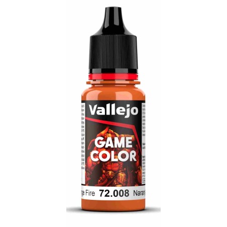 Vallejo Game Color 18ml  -  Orange Fire