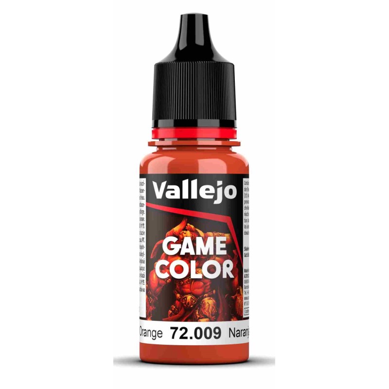 Vallejo Game Color 18ml  -  Hot Orange