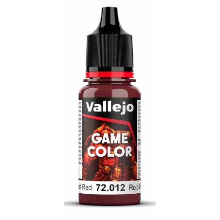 Vallejo Game Color 18ml  -  Scarlet Red