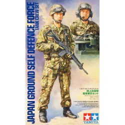 Japan Ground Self Defence Force Tank Crew Set  -  Tamiya (1/16)