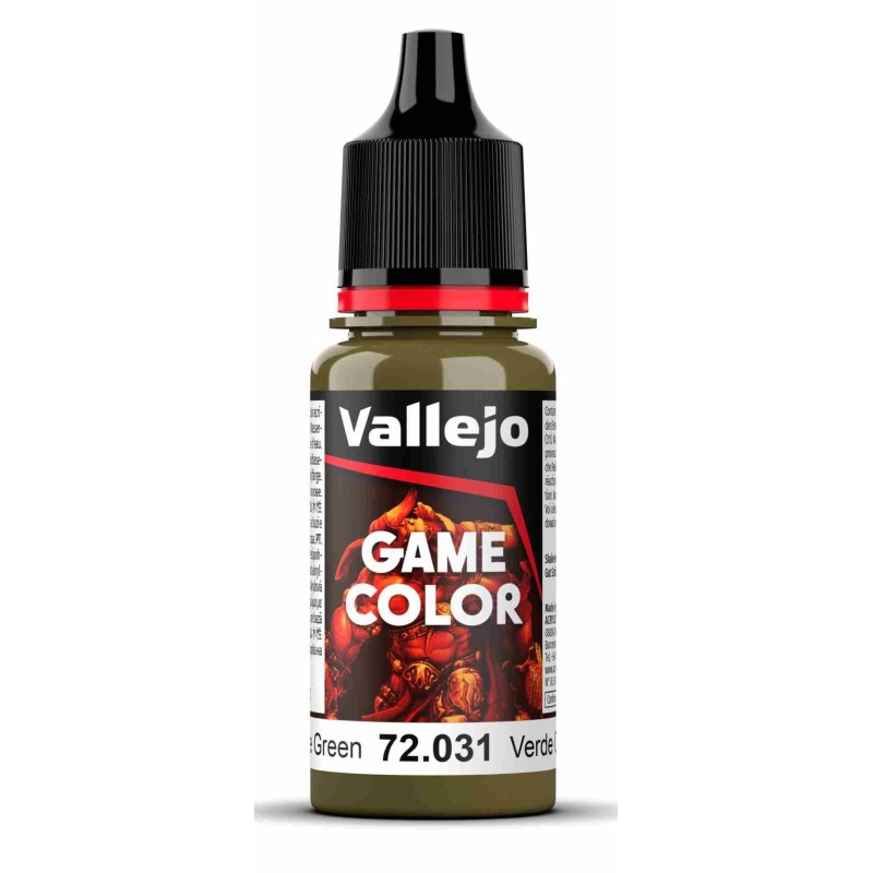 Vallejo Game Color 18ml  -  Camouflage Green