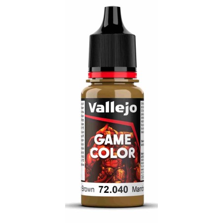 Vallejo Game Color 18ml  -  Leather Brown