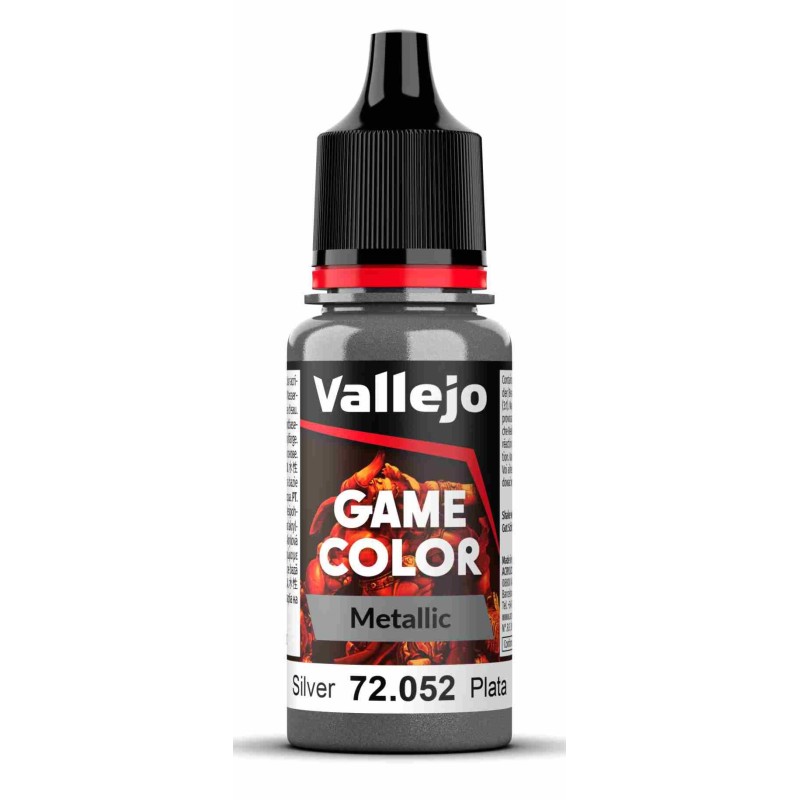 Vallejo Game Color [Metallic] 18ml  -  Silver