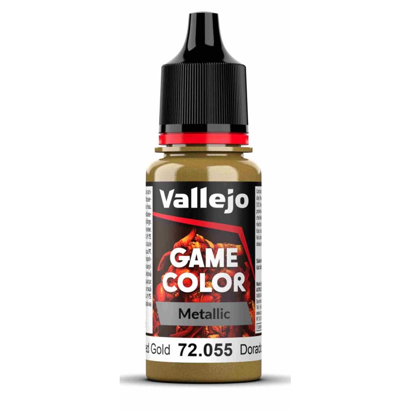 Vallejo Game Color [Metallic] 18ml  -  Polished Gold