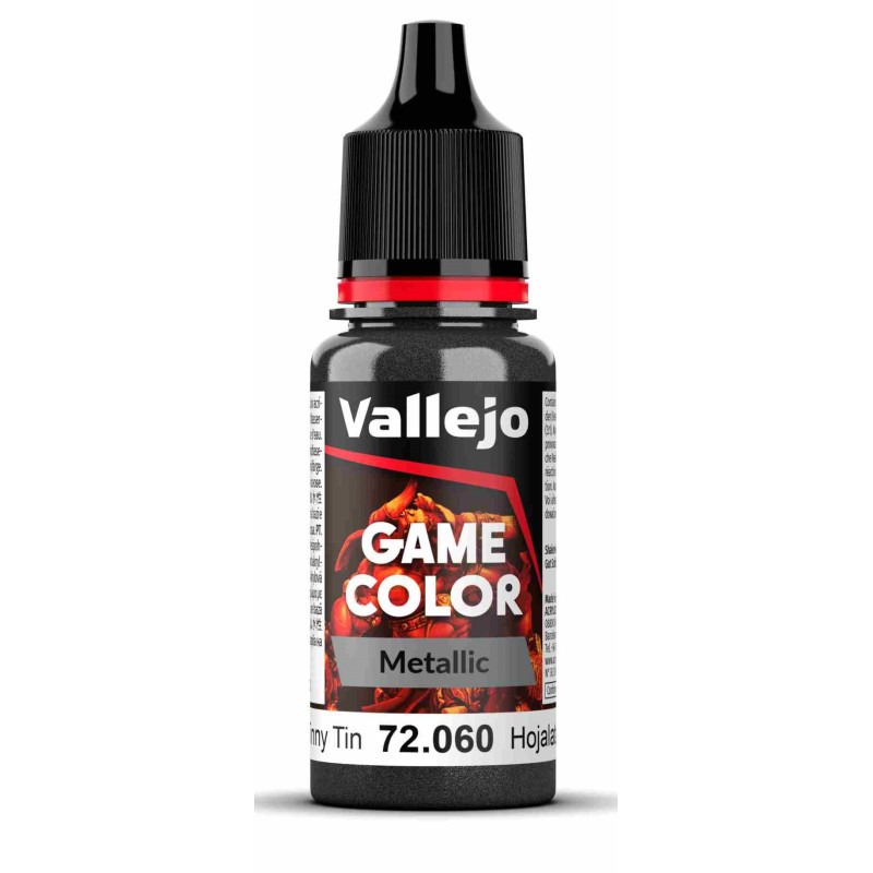 Vallejo Game Color [Metallic] 18ml  -  Tinny Tin