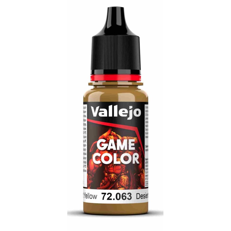 Vallejo Game Color 18ml  -  Desert Yellow