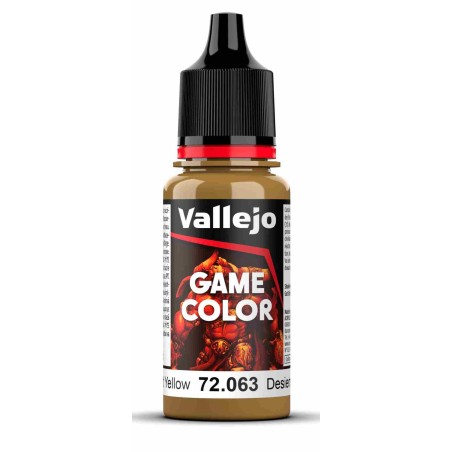 Vallejo Game Color 18ml  -  Desert Yellow