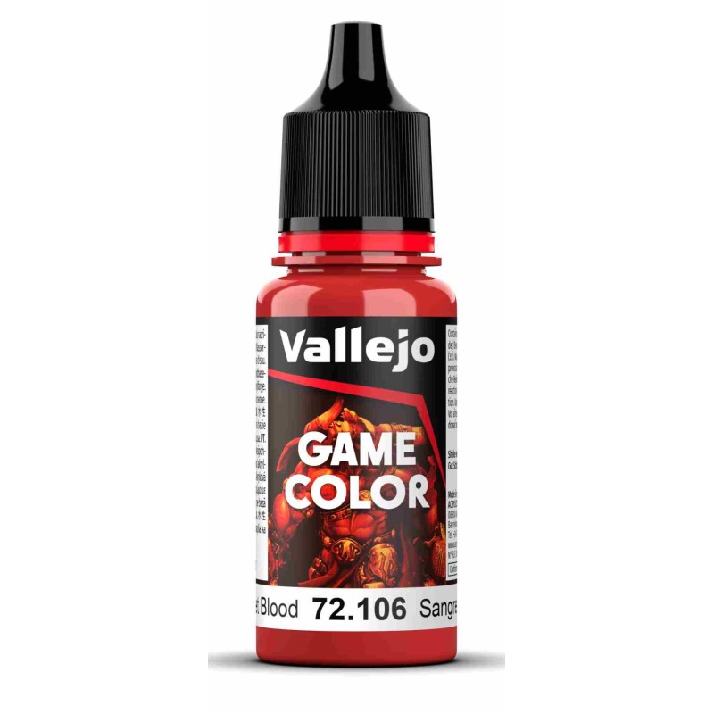 Vallejo Game Color 18ml  -  Scarlet Blood