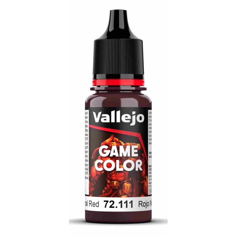 Vallejo Game Color 18ml  -  Noctural Red