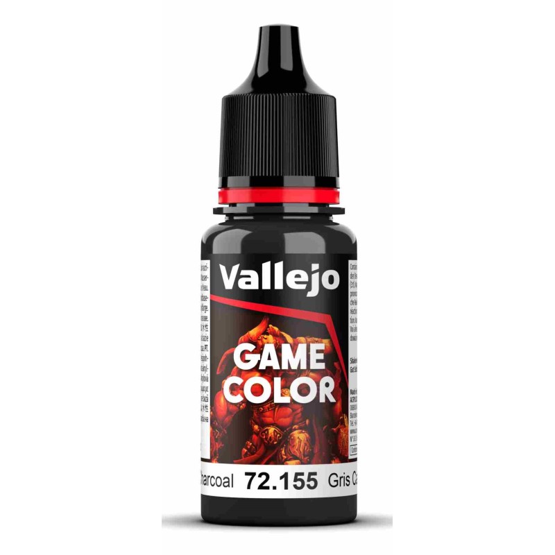 Vallejo Game Color 18ml  -  Charcoal