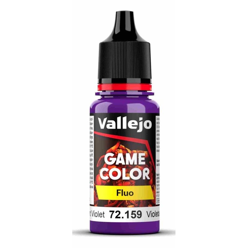 Vallejo Game Color [Fluo] 18ml  -  Fluorescent Violet