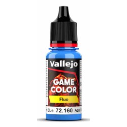 Vallejo Game Color [Fluo] 18ml  -  Fluorescent Blue