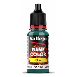 Vallejo Game Color [Fluo] 18ml  -  Fluorescent Cold Green