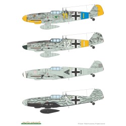 Messerschmitt Bf 109G-5 & Bf 109G-6 Gustav Pt.1 Limited (Dual Combo)  -  Eduard (1/72)