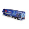 Scania R-Series Topline  w/ Reefer Trailer "Trio Trans"  -  Tekno (1/50)