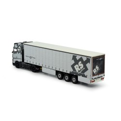 Mercedes-Benz Actros mirrorcam w/ Curtainsider Trailer "RS Logistiek"  -  Tekno (1/50)