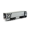 Mercedes-Benz Actros mirrorcam w/ Curtainsider Trailer "RS Logistiek"  -  Tekno (1/50)