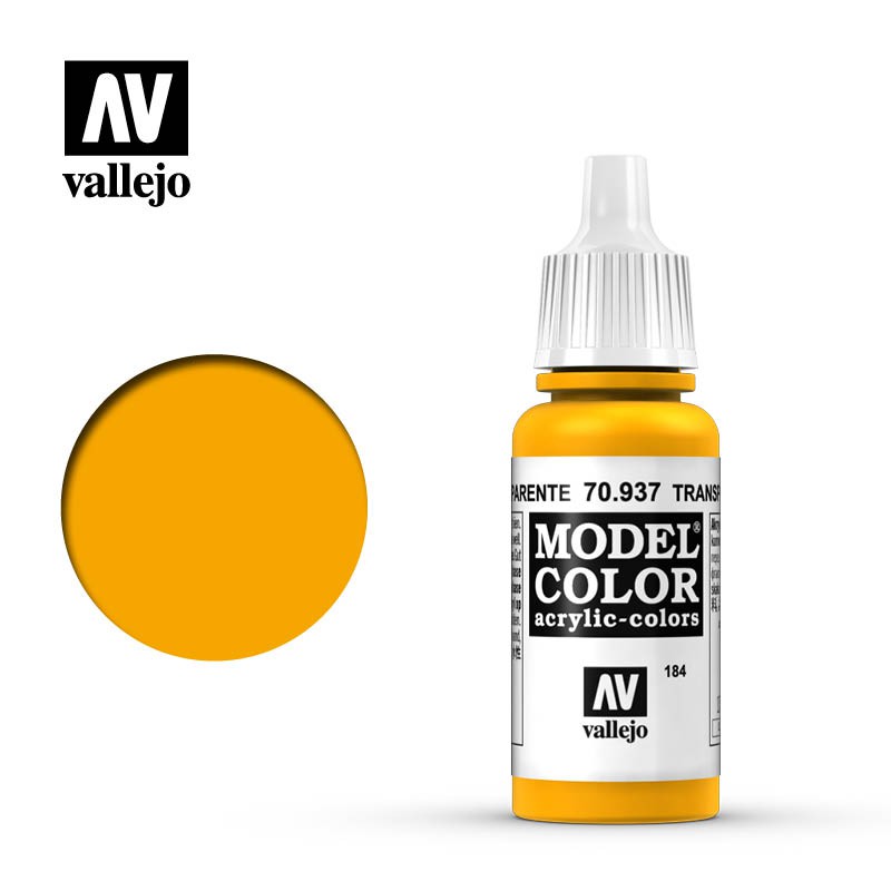 Vallejo Model Color 17ml  -  Transparent Yellow