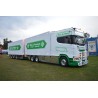 Scania Next Gen Longline Railcar + Trailer 3 Axle [Steen Hansen]  -  Tekno (1/50)