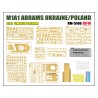 M1A1 Abrams Ukraine/Poland 2in1 [Limited Edition]  -  RFM (1/35)