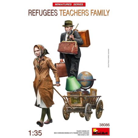 Refugees Teachers Family  -  MiniArt (1/35)