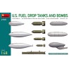 U.S. Fuel Drop Tanks & Bombs  -  MiniArt (1/48)