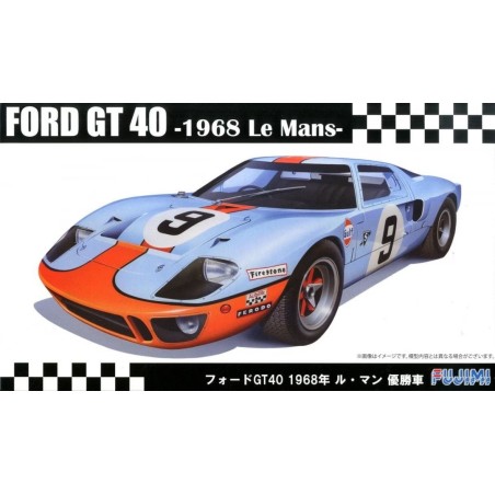 Ford GT40 [Le Mans 1968]  -  Fujimi (1/24)
