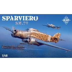 Savoia-Marchetti Sparviero SM.79 [Eduard Heavy Retro]  -  Eduard (1/48)
