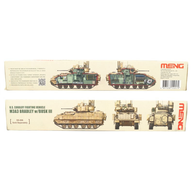 M3a3 Bradley Wbusk Iii Interior Set Us Cavalry Fighting Vehicle