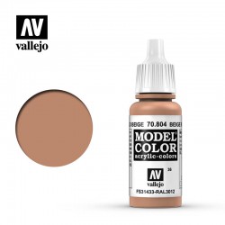 Vallejo Model Color 17ml  -  Beige Red