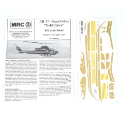 Bell AH-1T+ Super Cobra [Gold Cobra]  -  MRC/Academy (1/35)