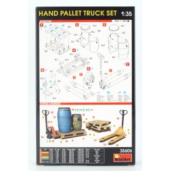 Hand Pallet Truck Set  -  MiniArt (1/35)