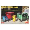 Plastic Trash Cans  -  MiniArt (1/35)