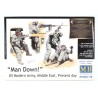 Man Down! US Modern Army, Middle East, Present day  -  Master Box (1/35)