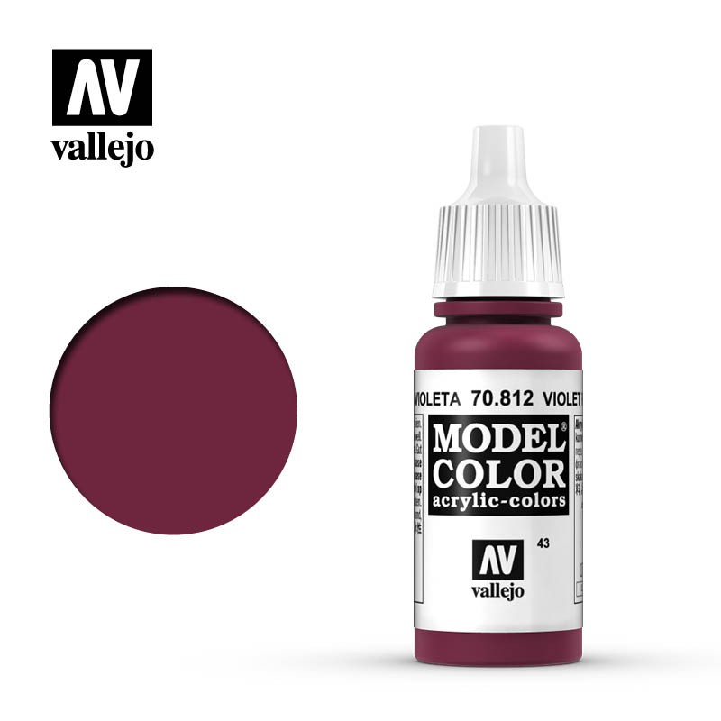 Vallejo Model Color 17ml  -  Violet Red