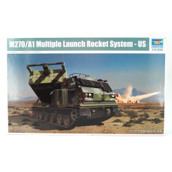 M270A1 MLRS Multiple Launch Rocket System - U.S.  -  Trumpeter (1/35)