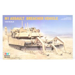 M1 Abrams Assault Breacher Vehicle (ABV) M1150 with Mine Plow  -  RFM (1/35)