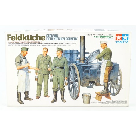 Feldküche German Field Kitchen Scenery  -  Tamiya (1/35)