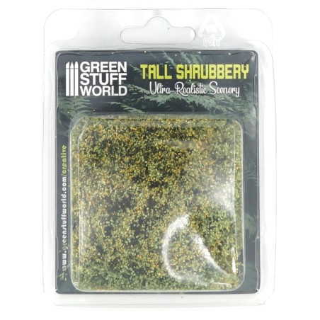 Tall Shrubbery (Yellow/Green)  -  Green Stuff World