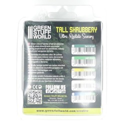 Tall Shrubbery (Yellow/Green)  -  Green Stuff World