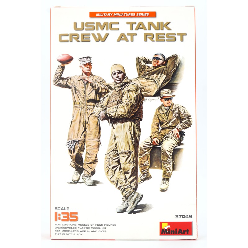USMC Tank Crew at Rest  -  MiniArt (1/35)