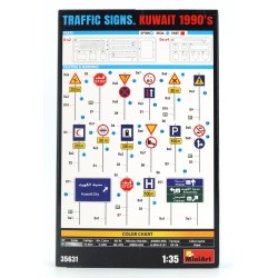 Traffic Signs. Kuwait 1990's  -  MiniArt (1/35)