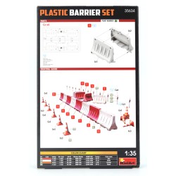 Plastic Barrier Set  -  MiniArt (1/35)
