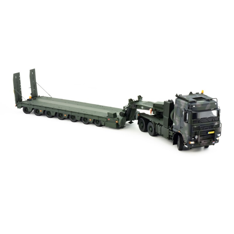 DAF Tropco Pantser 2.0 6x4 + Lowloader 7 Axle  [Royal Netherlands Army]  -  Tekno (1/50)