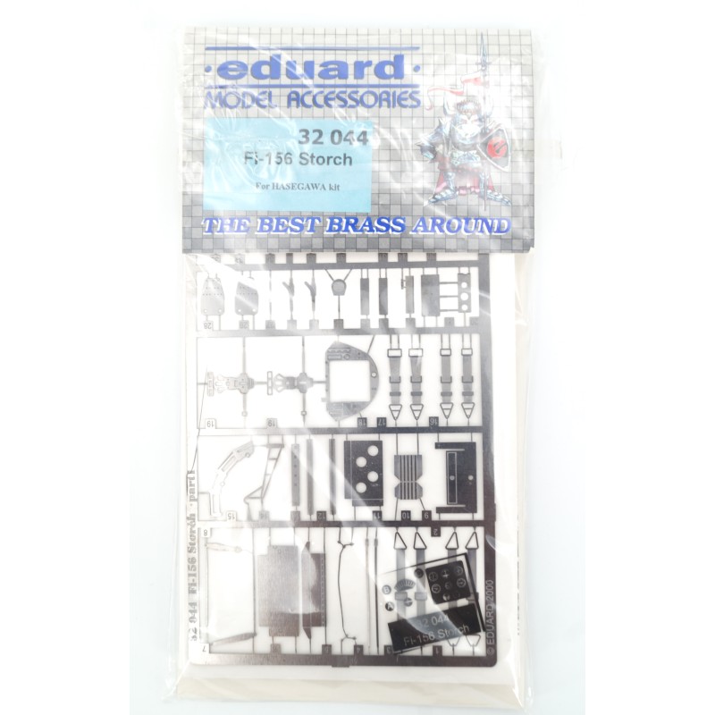 Photo Etched - Fi-156 Storch (for Hasegawa)  -  Eduard (1/32)