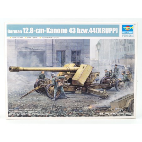 German 12.8-cm-Kanone 43 bzw.44 (KRUPP)  -  Trumpeter (1/35)