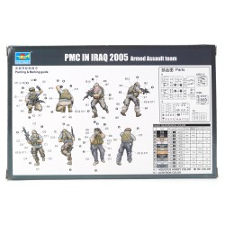 PMC in Iraq 2005 Armed Assault Team  -  Trumpeter (1/35)