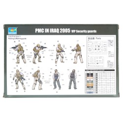 PMC in Iraq 2005 VIP Security Guards  -  Trumpeter (1/35)