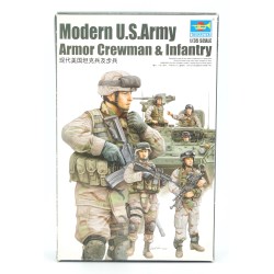 Modern U.S. Army Armor Crewman & Infantry  -  Trumpeter (1/35)