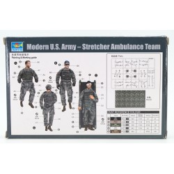 Modern U.S. Army - Stretcher Ambulance Team  -  Trumpeter (1/35)